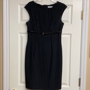 Calvin Klein lined pencil dress